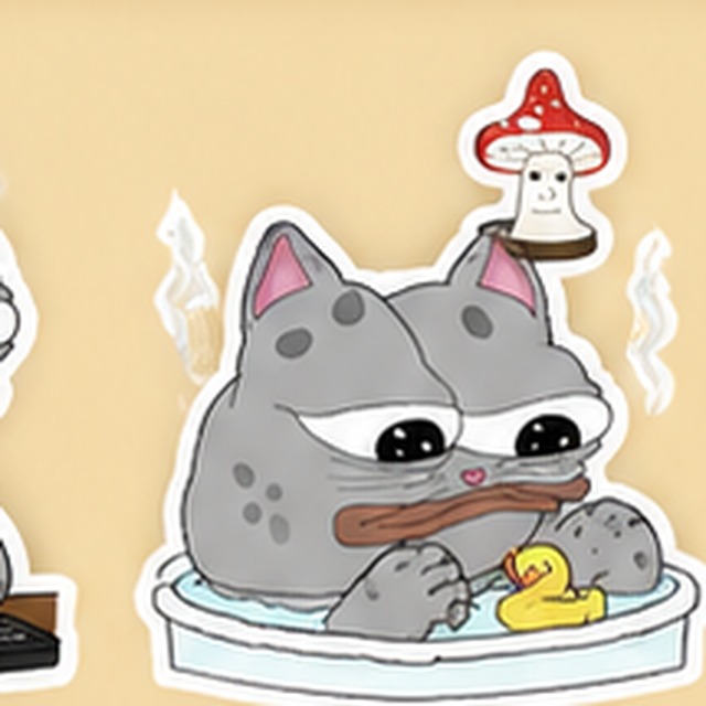 MopeCat chilling